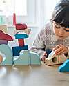 Grimm's Small Bulding Set Wave - Multicolor - 1+ years Wooden Blocks and Construction Sets
