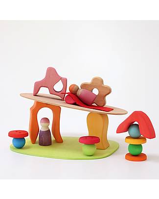 Grimm's Small World Play down by the meadow Montessori Toys