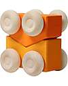 Grimm's Stacking Cars - Orange - Maple Wood - 0+ year Montessori Toys