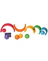 Grimm's Wooden Balls, 6 Pieces Montessori Toys