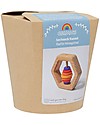 Grimm's Wooden Rattle Hexogonal Montessori Toys