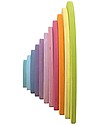Grimm's Wooden Toy Large Semicircles Rainbowcolours - 12 pieces Montessori Toys