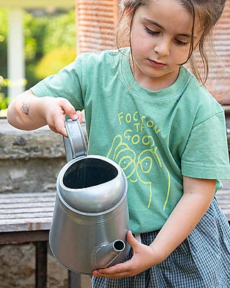 Growing Together Focus On The Good T-Shirt - Green - Organic Cotton and Natural Colors T-Shirts And Vests