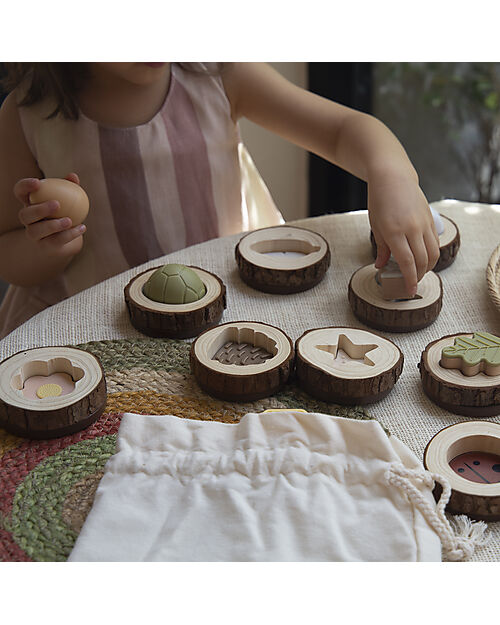 Guide Craft Nature Feel and Find Game - 24 Pieces - Nature and Its Shapes Sensory Games_