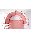 Guum Barcelona Bumper Plus for Miniguum Crib, Pink Bumpers