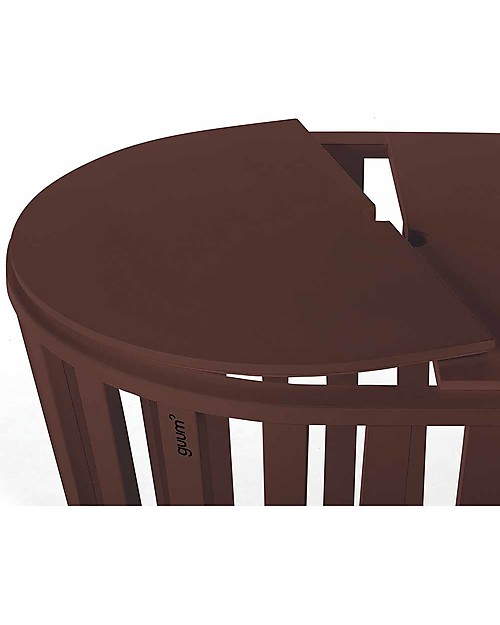 Guum Barcelona Coverguum, Chocolate - Lid to covert Miniguum crib in coffee table or toy box Tables And Chairs