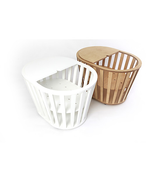 Guum Barcelona Coverguum, White - Lid to covert Miniguum crib in coffee table or toy box Cribs & Moses Baskets