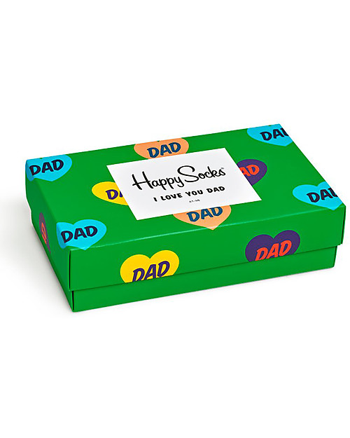 Happy Socks Father's Day Gift Box - pack of 3 Socks