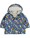 Hatley Baby Lined Raincoat, Retro Rockets - PVC free! Waterproof