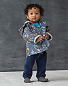 Hatley Baby Lined Raincoat, Retro Rockets - PVC free! Waterproof
