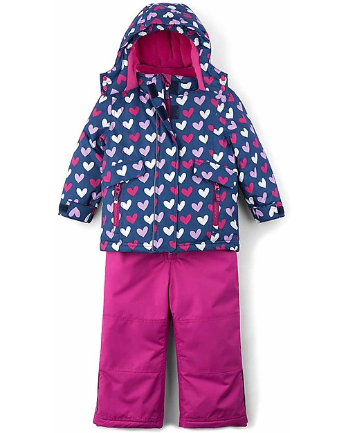 Hatley Baby Snow Suit Set, Hearts Coats