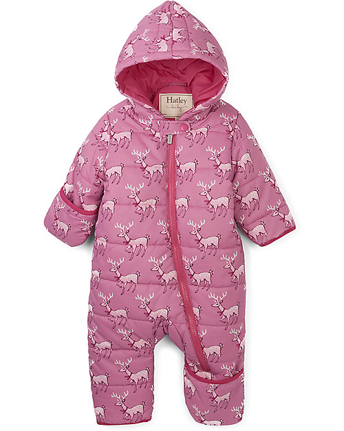Hatley Baby Winter Bundler All in One with Hood, Deer Snowsuits