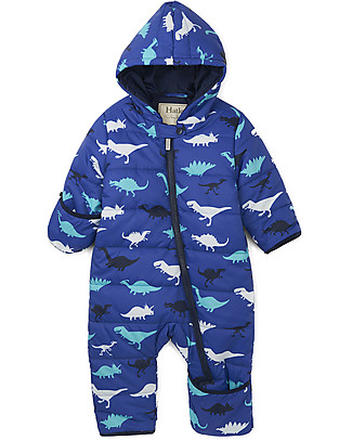 Hatley Baby Winter Bundler All in One with Hood, Dino Snowsuits