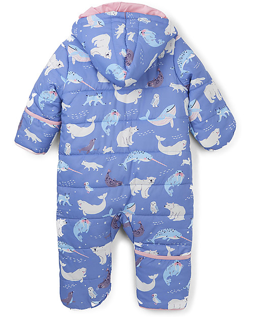 Hatley Baby Winter Bundler All in One with Hood, Polar Scene Snowsuits