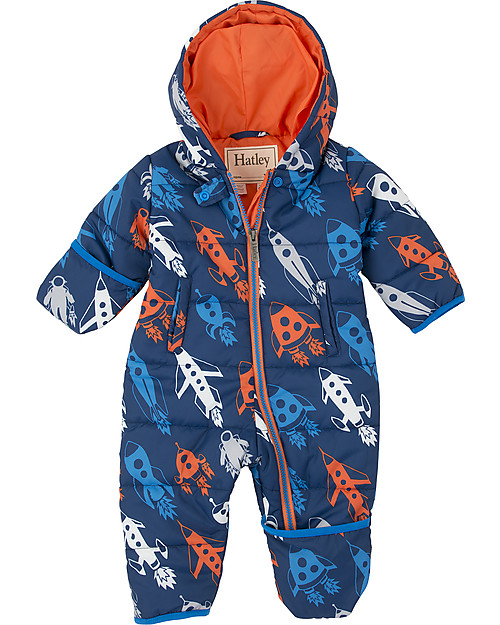 Hatley Baby’s Winter Puffer All-in-one Retro Rockets (the perfect winter pramsuit!) Snowsuits