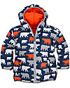 Hatley Boys Reversible Winter Puffer - Polar Bears Waterproof