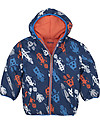 Hatley Boys Reversible Winter Puffer - Retro Rockets Waterproof