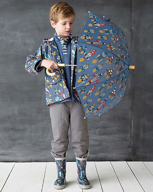 Hatley Boys Umbrella - Retro Rockets Umbrellas