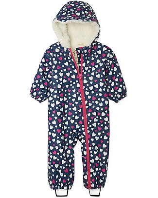 Hatley Colour Changing Baby Bundler All in One with Hood - Confetti Hearts Snowsuits
