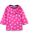 Hatley Colour Changing Raincoat, Unicorn - Hooded, lined and PVC-free Coats
