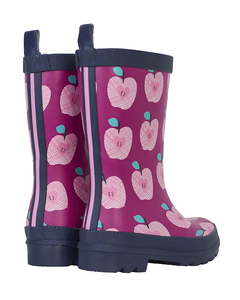 Hatley Girl Matte Rain Boots, Apple 