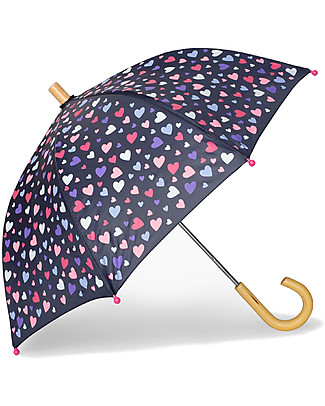 Hatley Girl Umbrella - Confetti Hearts Umbrellas