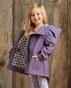Hatley Girls Soft Shell Rain Jacket - Elephants Waterproof