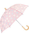 Hatley Girls Umbrella - Metallic Hearts Umbrellas
