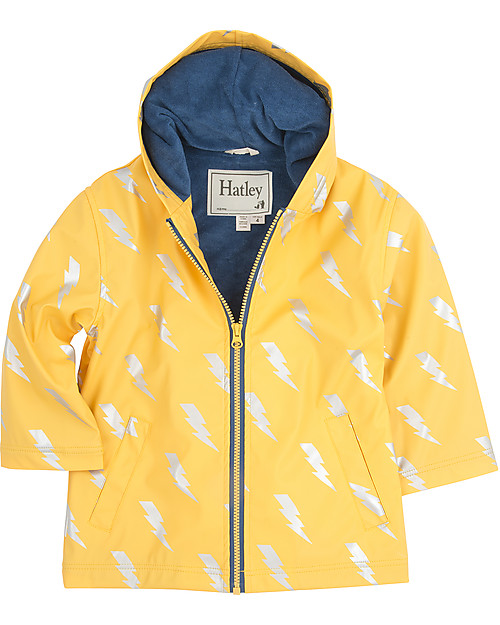 Hatley Lightening Bolt Splash Jacket - PVC free! Waterproof