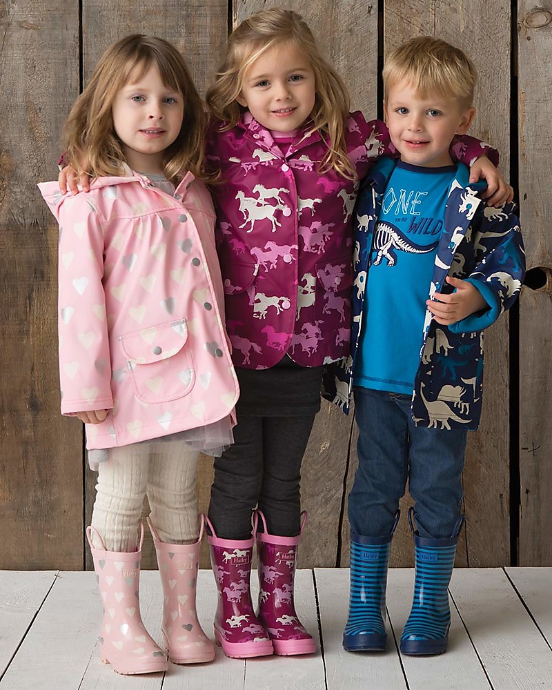 hatley pink raincoat