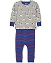Hatley Long Sleeves Baby Pajama Set with Applique - Cute Pups - 100% organic cotton Pyjamas