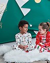 Hatley Long Sleeves Pajamas Set - Holiday Lights - 100% Organic Cotton - Glows in the Dark! Pyjamas