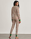 Hatley Long Sleeves Woman Pajamas Set - Silhouette Pines - 100% Organic Cotton - Matchy Matchy Pajamas Pyjamas