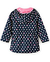 Hatley Microfiber Rain Jacket, Dots and Rainbows - Hooded, lined and PVC-free Waterproof