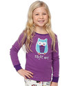 Hatley PJ Set Party Owls “Night Owl” applique 100% cotton Pyjamas