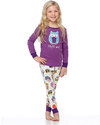 Hatley PJ Set Party Owls “Night Owl” applique 100% cotton Pyjamas