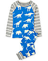Hatley Raglan Sleeves Pajama Set, Roaming Dino - 100% organic cotton Pyjamas