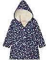 Hatley Sherpa Lined Colour Changing Splash Jacket - Confetti Hearts Waterproof
