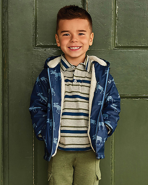 Hatley Sherpa Lined Splash Jacket - Moose Waterproof