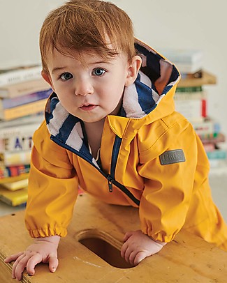 Hatley Terry Lined Baby Bundler - Yellow Rompers