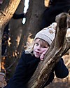 Hats Over Heels Spot Giraffe Winter Hat, Caramel (2-5 and 5-8 years) -100% Merino Wool Winter Hats