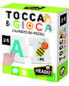 Headu Alfabeto Tocca e Osserva -52 Tactile Cards Board Games