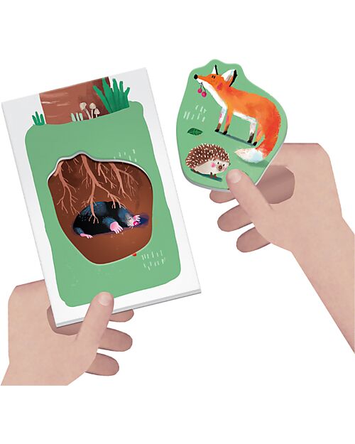 Headu Flashcards My First Nature Montessori - Naturalist Intelligence - 12 Cards Board Games