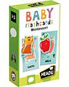 Headu Montessori Baby Flashcards - Linguistic Intelligence - 12 Cards Board Games