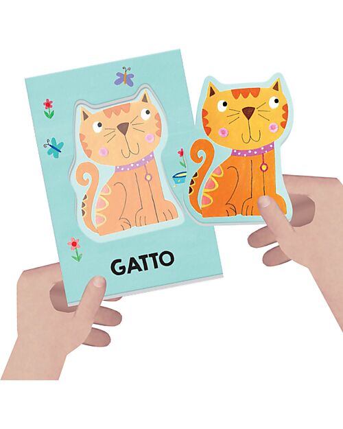 Headu Montessori Baby Flashcards - Linguistic Intelligence - 12 Cards Board Games