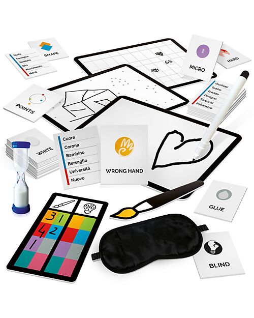 Headu Pik-Asso - Bodily-Kinesthetic Intelligence - 68 Piecess Board Games