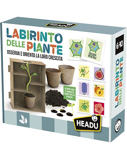 Headu Plant Maze - Naturalist Intelligence - Buildable Maze Board Games