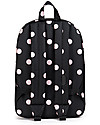 Herschel Supply Co. Heritage Youth Backpack 6 Years Old and Up - Black with Pink Polka Dot Backpack