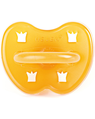 Hevea Natural Crown Pacifier/Soother (0-3 months) Dummies & Soothers