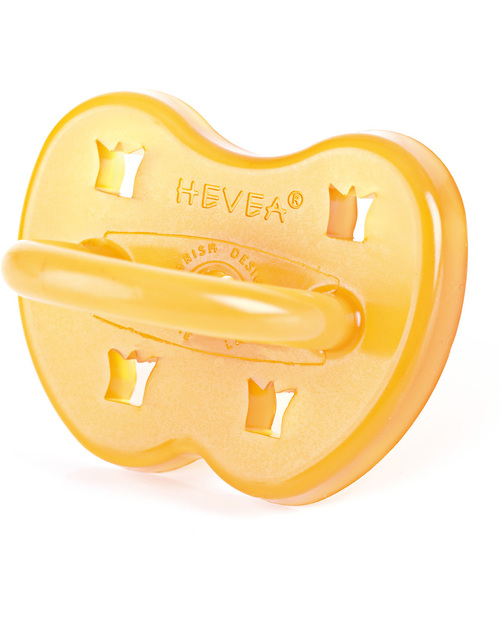 Hevea Natural Crown Pacifier/Soother (3-36 months) Dummies & Soothers